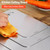 Metal Cutting Board for Kitchen Outdoor Camping Stainless Steel/Ti Food-Grade Easy to Clean Anti-Corrosion Acid Alkali Resistant Double-Sided Use