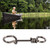50Pcs Strong Strength Stainless Steel Quick Connection Clip Connector Tackle Accessory(4#)