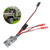 30A Two‑Way Brushed Electric Speed Controller ESC Fit for WPL C14 / C24 / B14 / B24 / B16 / B36 RC Car(Black )