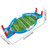 Tabletop Football Games Soccer Board Game Indoor Portable Sports Table Board for Kids and Family
