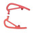 Drone Bumper Aluminum Alloy Bow Shape Lightweight Drone Stabilizer Bumper Guard for Aerial Photograph for AVATA 2 Red
