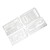 4Pcs Fishing Card Multifunction Stainless Steel Preservative Survival Card for Outdoor Camping