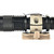 1.2" Flashlight Quick Release Holder Mount Clamp Clip for Fast Helmet Side Rail (Mud color)