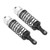 Aluminium Alloy Strengthen Rear Shock Absorber Accessory Fit for ECX 2WD 1/10 RC Hobby CarSilver ECX1096S