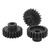 3pcs Steel M1.5 Pinion Gear Set 8mm Motor Pinion Gear with M5 Set Screw for 1/5 1/8 1/10 RC Car 21T