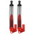 2Pcs RC Metal Shock Absorber Damper for SCX10II D90 90046 90047 90053 1/10 RC CrawlerRed
