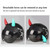 2Pcs Helmet Light Up Devil Horns Rechargeable with Quick Release Base and Tapes for Bike Helmet Motorcycle Helmet (Helmet Not Included)
