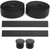 1 Pair Road Bike Handlebar Tape with Non Slip Texture Bicycle Bar Tape Cycling Accessory(Black )