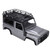 1:12 RC Car Shell 90 99 99S Multipurpose RC Climbing Car Shell for DIY Parts Modification AccessoriesSilver Gray