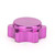 4pcs 17mm Aluminium Alloy Wheel Hub Nut Anti Dust Cover for HSP94762 94886 1/8 RC Car(Purple )