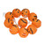 Pumpkin Lantern String Lights Halloween Ghost Face Decorative String Lights for Tents RV