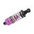 RC Car Shock Absorber 104072‑2105 Purple Wear Resistant Aluminum Alloy Rear Shock Absorber Replacement for Wltoys