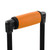 Neoprene Soft Luggage Box Car Door Handle Cover Wrap Grips Suitcase Travel Tags(Orange)