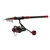 2.7m Lure Rod Spinning Fishing Wheel with Lure Baits Fishing Accessories Set with Storage Bag for Saltwater Freshwater