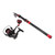 2.7m Lure Rod Spinning Fishing Wheel with Lure Baits Fishing Accessories Set with Storage Bag for Saltwater Freshwater