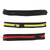 3Pcs Outdoor Sports Mini Waist Bag Anti Theft Invisible Waist Pack Double Pocket Waterproof Phone Belt Nylon Casual Small Bag Yellow Black Red