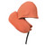 Hoodie Travel Pillow Hooded Neck Pillow Adjustable Ergonomic Travel Neck Pillow for Airplane Flight Headrest Sleep U Type Orange
