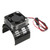 28000RPM Metal Motor Cooling Fan Durable Motor Heat Sink Radiator for F540 550 3650 3660 30mmSilver