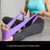 2m Elastic Stretch Yoga Strap Resistance Band Fitness Exercise Workout Belt Accessory(Purple)