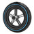 Electric Scooter Rear Tire Honeycomb Replacement Rubber Electric Scooter Wheel for Xiaomi M365 1s Lite Blue