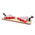 Beer Pong Drinking Game Tabletop Beer Pong Set with Wooden Board and 20PCS Cups for Adults Party