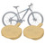 1Pair Quality Bicycle Disc Brake Pad Cycling Replacement Accessory for Mountain Bikemetal