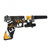 Gel Ball Splatter Blaster Automatic Electric Water Ball Toy for Age 14 and Above Graffiti Yellow Thirty Thousand Water Beads