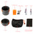 Outdoor Camping Hiking Cookware with Mini Camping Piezoelectric Ignition Stove Backpacking Cooking Picnic Pot Set Cook Set With Fork and Spoon