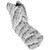 L shaped Golf Putter Head Cover Soft Plush Durable Club Headcover Protector Accessory(White Gray )