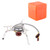 3500W Camping Gas Stove Backpack Stove with Convenient Piezo Ignition Portable