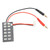 Lipo Parallel Charging Board 7.4V 1 to 12P PH2.0 to 3P Gold Plated Plug Super Mini RC Battery Charge Board