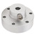 8mm RC Flange Coupling Aluminum Alloy Replacement RC Wheel Flange Coupling Connector with Key for RC Car Motor