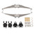 Remote Control Trucks Suspension Kit Front Axles Leaf Spring Suspension Bar for Tamiya 1/14 Dump Trucks