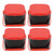 4pcs Portable Plastic Fishing Bait Holder Box Worm Earthworm Lure Storage Case with Clip