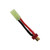 Battery Conversion Cable T Male Plug to Female Mini for Tamiya 14AWG 8cm Soft Silicone Wire