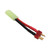 Battery Conversion Cable T Male Plug to Female Mini for Tamiya 14AWG 8cm Soft Silicone Wire