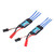 2pcs RC Car Brushless ESC 18A Multiple Protection RC Electronic Speed Controller for Wltoys 1/24 1/28 RC Car Boat