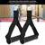 Resistance Bands Handles Strength Training Heavy Duty Pull Handle Grips Gym Fitness Workout EquipmentBlack