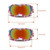 Kids Ski Goggles Over Glasses Colorful Snowboard Goggles Dual Lens Anti Fog UV Protection Goggle for Boys Girls