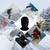 Knitted Full Face Mask with 3 Holes Winter Warm Knit Mask Elastic Ski Mask