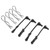 RC Car Body Shell Clip Retainers for Losi Lasernut U4 1/10 Remote Control Car Upgrade PartBlack
