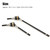 CVD Drive Shaft Alloy Front Axle Spare Parts for Axial Wraith RC Crawler Car