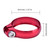 Ultralight Aluminium Alloy 34.9mm Mountain Bike Road Bicycle Seat Post Clamp (Red)