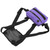 Chest Bag Adjustable Shoulder Strap Outdoor Waterproof Sports Training Pack for Fitness RunningPurple