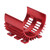 RC Motor Heat Sink Remote Control Car Motor Radiator Fit for Wltoys 144001 1/14 RC Car Upgrade PartsRed