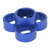 4Pcs Aluminum RC Joint Cup Reinforcement Ring Replacement RC Joint Cup Reinforced Ring for TRAXXAS XRT 8S 1/6 RC Cars Blue