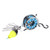 Fish Lock Buckles 6m 5 Locks Chain Stringer with Float Fishing Tackle Accessory(Silver 60#)