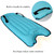 Inflatable Surfing Board with Handles Surfing Body Board Folding Beach Surfboard Lightweight Swimming Floating Mat Devices Kids Adults Surfboard Safety Beach Pool Toy