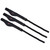 3pcs Outdoor Sport Patella Fixing Belt Kneecap Training Kneepad Protective Gear Black