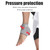 2 Pcs Ankle Brace Adjustable Compression Ankle Brace Breathable Nylon Ankle Support for Men Women Sports Protection